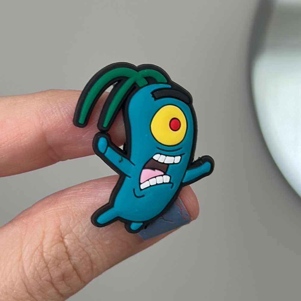 5/$10 - 10/$15 plankton croc charm
